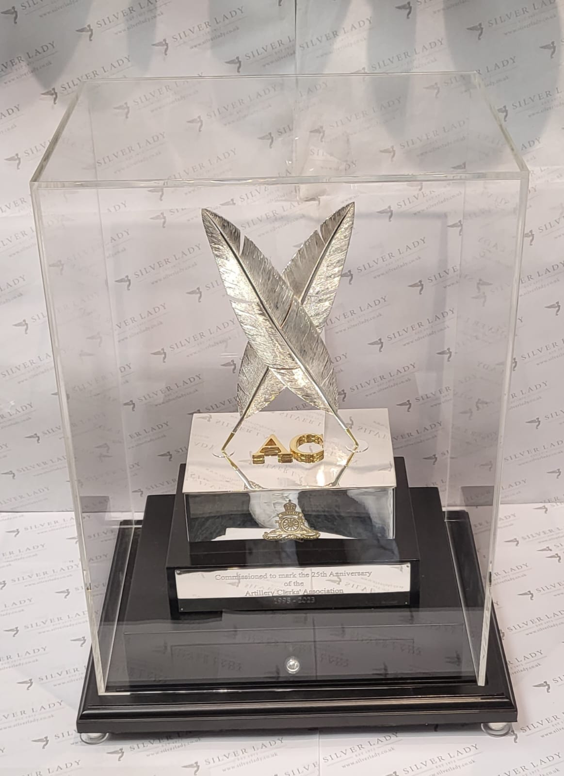Image of the finished Association Silverpiece